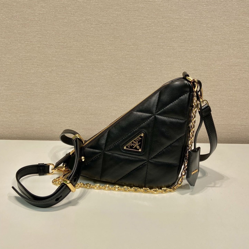 Pra*a triangle pouch